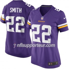 Maillot Femme Minnesota Vikings Harrison Smith 22 Nike Pourpre 